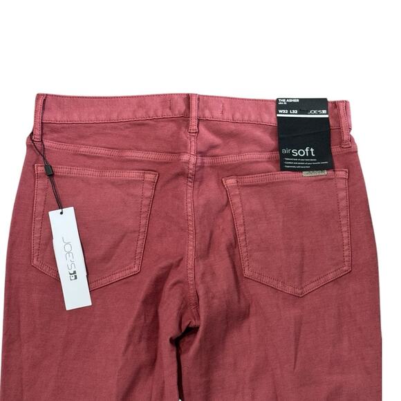 NWT! Joe's Jeans Men's Asher Airsoft Slim-Fit Jeans in Apple Peel - Size 32 x 32 - Picture 12 of 15